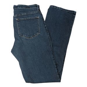 NYDJ Women's High Rise Straight Leg Blue Jeans. Size 8.